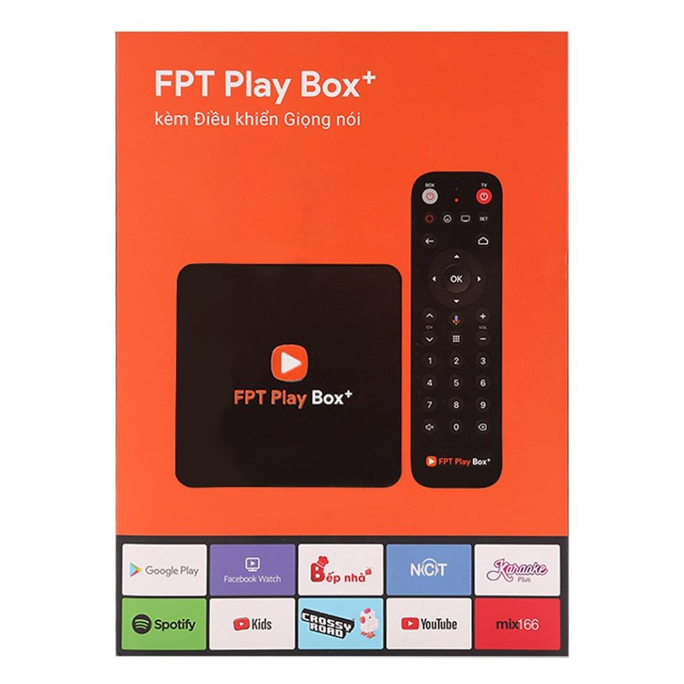 Tivi box FPT PlayBox+ 4k 2019 Hàng chính hãng - Bảo hành 12 tháng