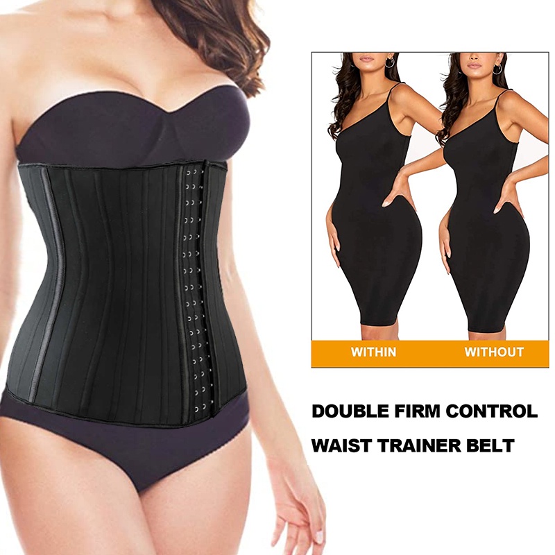 Đai nịt bụng SUMAX bằng latex 25 xương hỗ trợ giảm mỡ bụng và săn chắc vòng eo 600g