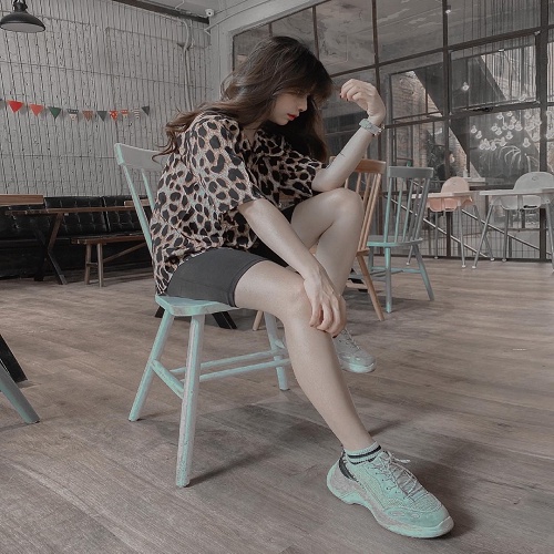 Set Đồ Bộ Nữ Cá Tính Áo Sơ Mi Quần Legging Ngố Shena SP000146 | BigBuy360 - bigbuy360.vn