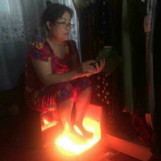 ĐÈN ĐÁ MUỐI HIMALAYA MASSAGE CHÂN