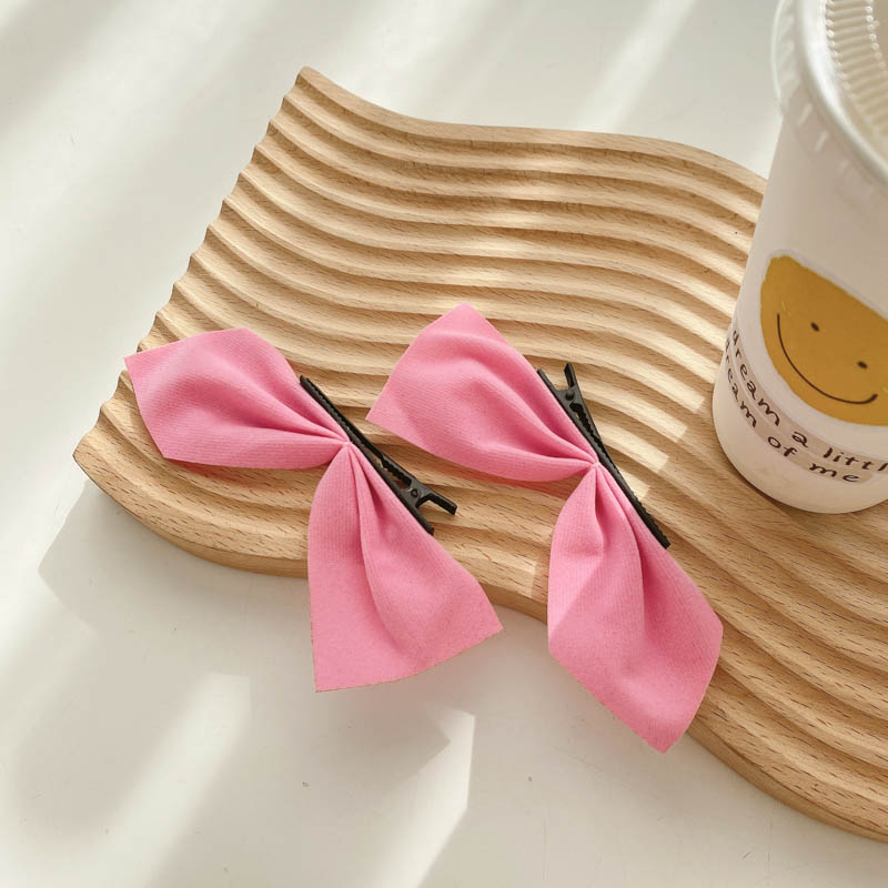 Kẹp Tóc Nữ Đính Nơ Xinh Xắn Phong Cách Hàn Quốc