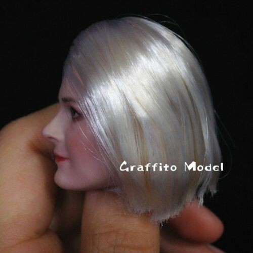 Mô Hình Đầu Cô Gái Tóc Ngắn 12 "Tỉ Lệ 1 / 6