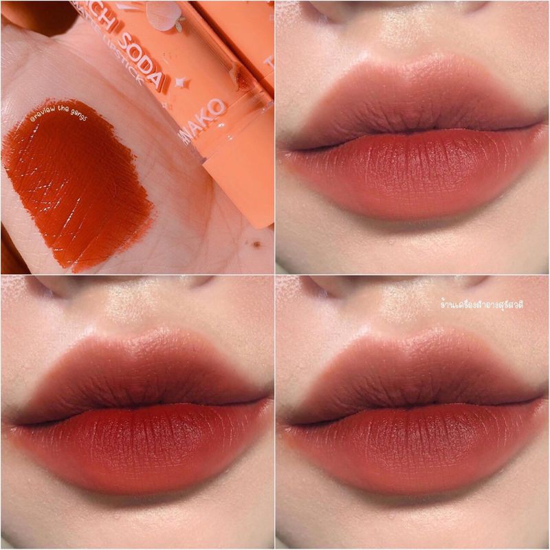 Bộ trang điểm 7 món peach kissbeauty chuẩn thái | BigBuy360 - bigbuy360.vn