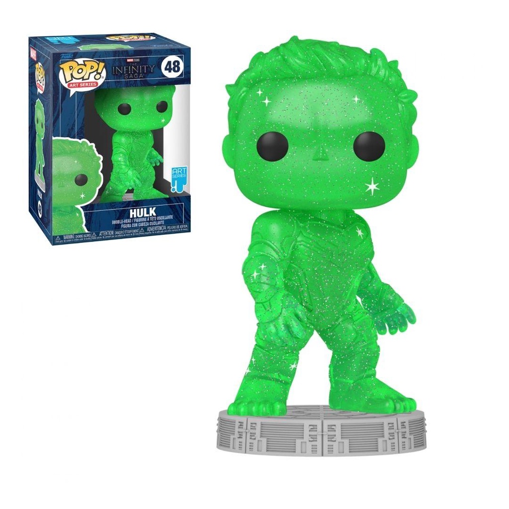 Mô hình Marvel Hulk 10cm 48 Infinity Saga Artist Series Funko Pop Mô hình tĩnh Nhựa PVC CHÍNH HÃNG MỸ MVFKP17