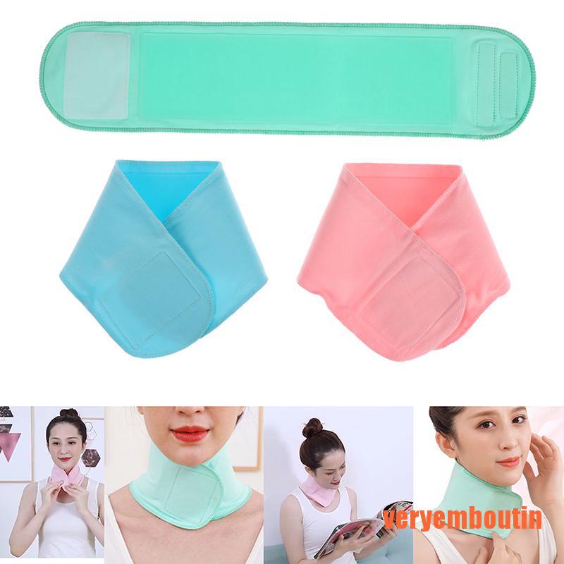 [Hàng mới về] Mặt nạ cổ dạng gel dưỡng ẩm ngăn ngừa nếp nhăn làm trắng da spa