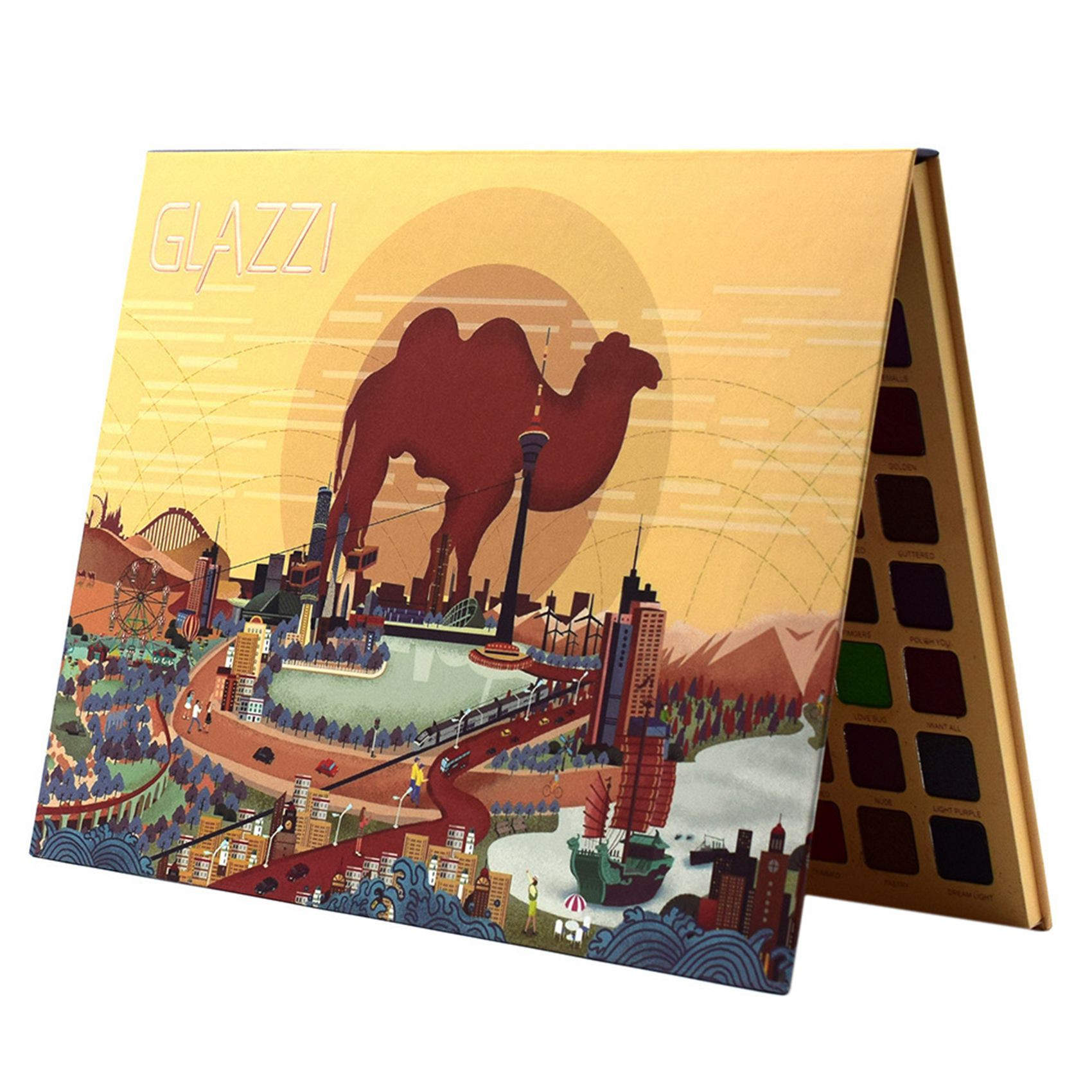 (Hàng Mới Về) Bảng Phấn Mắt Glazzi 88 Màu Lì Lấp Lánh Trang Điểm Đa Năng | BigBuy360 - bigbuy360.vn