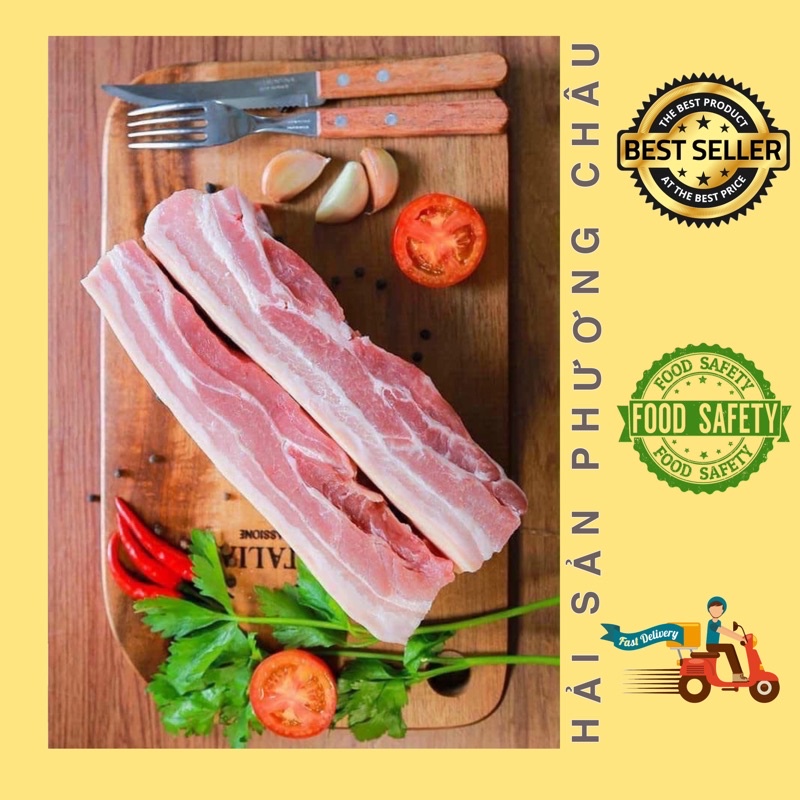 Ba rọi rút sườn tươi ngon kho tàu nướng chiên 1kg