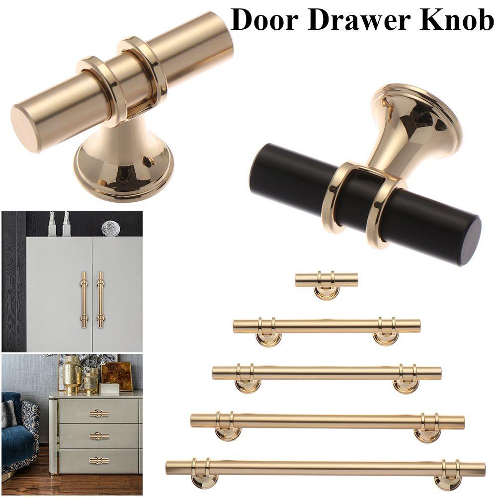 DORAW Tay Nắm Cửa Tủ Nhà Bếp Hình Chữ T Kiểu Dáng Thời Trang