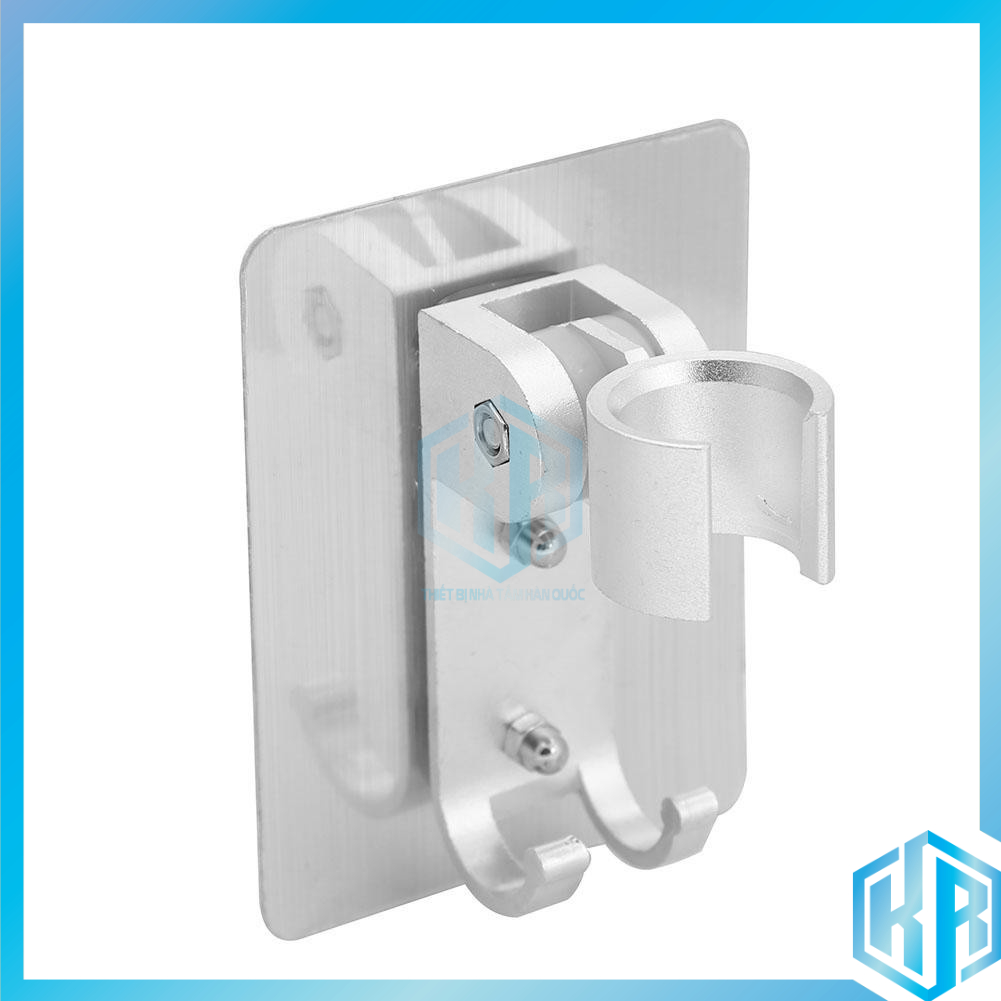 Giá đỡ vòi hoa sen bằng hợp kim nhôm chất lượng cao không cần khoan đục - QM0042