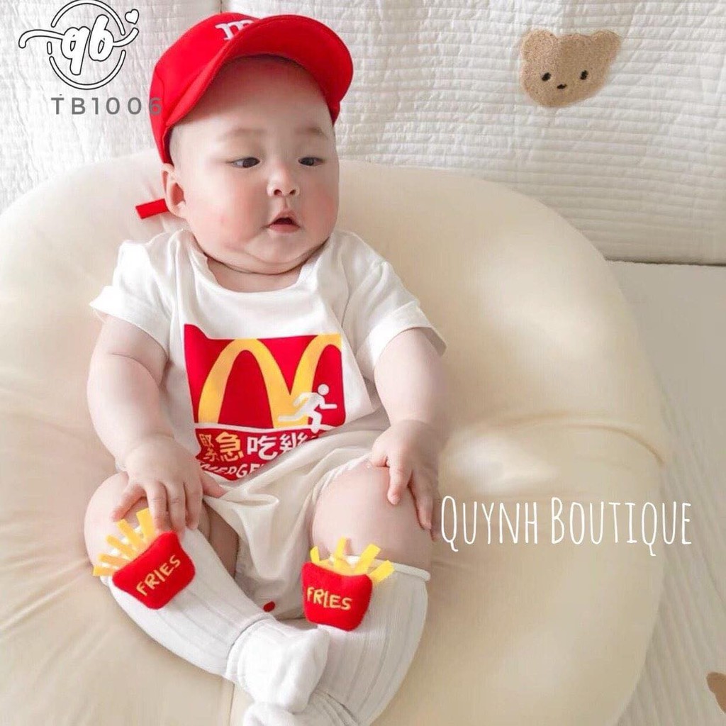 Quần áo trẻ em Quỳnh Boutique Mẫu body MC khoai tây cho bé yêu