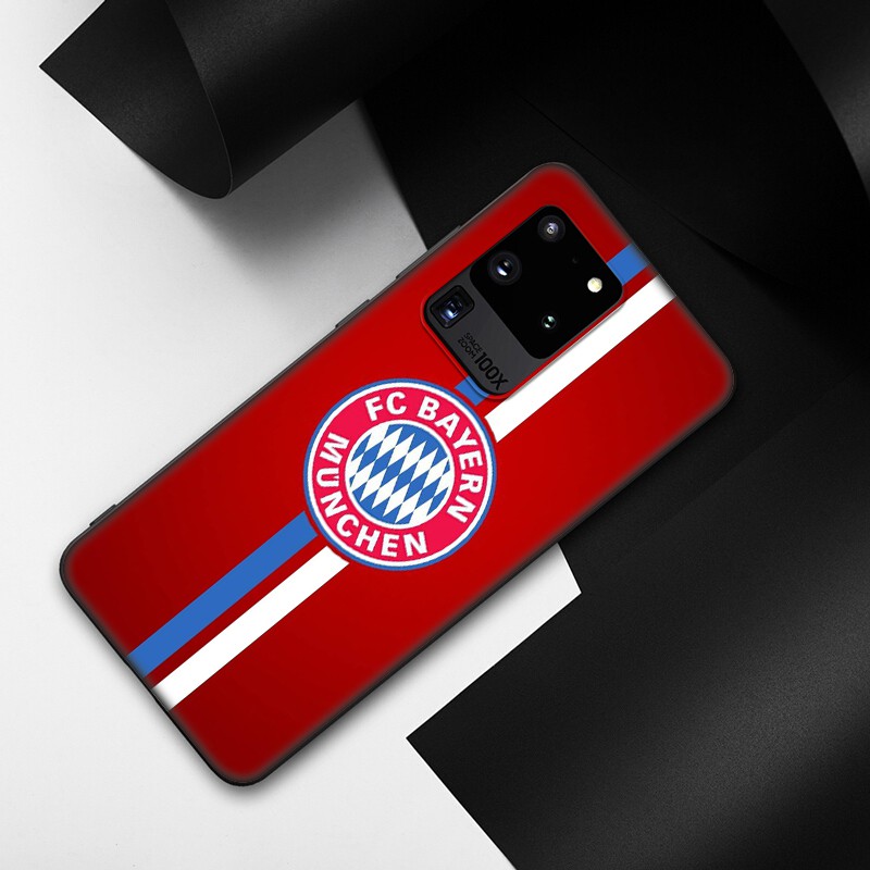 Ốp lưng hình FC Bayern Munchen cho Samsung Galaxy S20 Fe Ultra Plus S10E S10 Lite J6 J7 Duo J8 2018