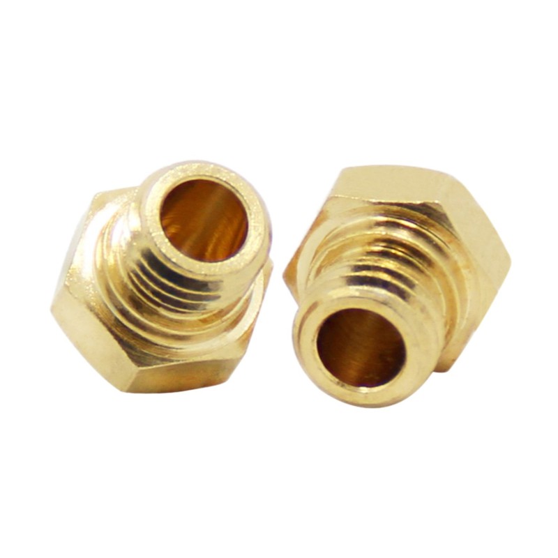 Bộ 18 đầu vòi máy in 3D chất liệu đồng M6 Extruder MK8 2x0.2mm+2x0.3mm+6x0.4mm+2x0.5mm+2x0.6mm+2x0.8mm+2x1.0mm | WebRaoVat - webraovat.net.vn