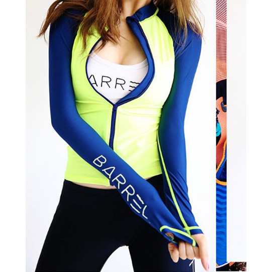 Có sẵn bộ đồ bơi dài tay dài quần xanh | BigBuy360 - bigbuy360.vn