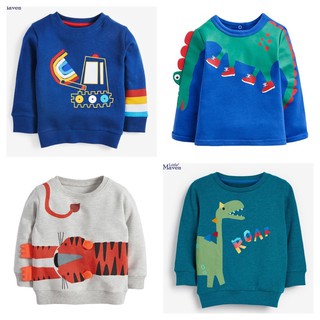 Áo hoodie trẻ em ⚡️ Sale shock ⚡️ Áo thu đông BÉ TRAI họa tiết ngộ nghĩnh