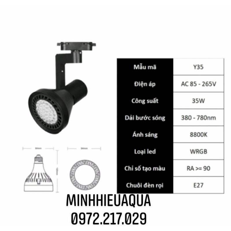 Đèn rọi Week Y35 WRGB UV, Week Y-35, 35w