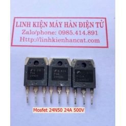 Mosfet 24N50 ( 24A 500V ) Tháo Máy