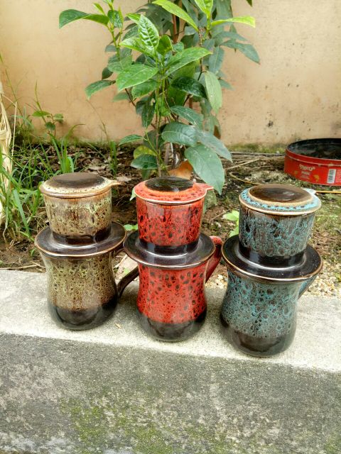 Phin CAO pha cafe,CỐC CAFE,LY CAFE men Hỏa Biến GỐM SỨ BÁT TRÀNG CHÍNH HIỆU