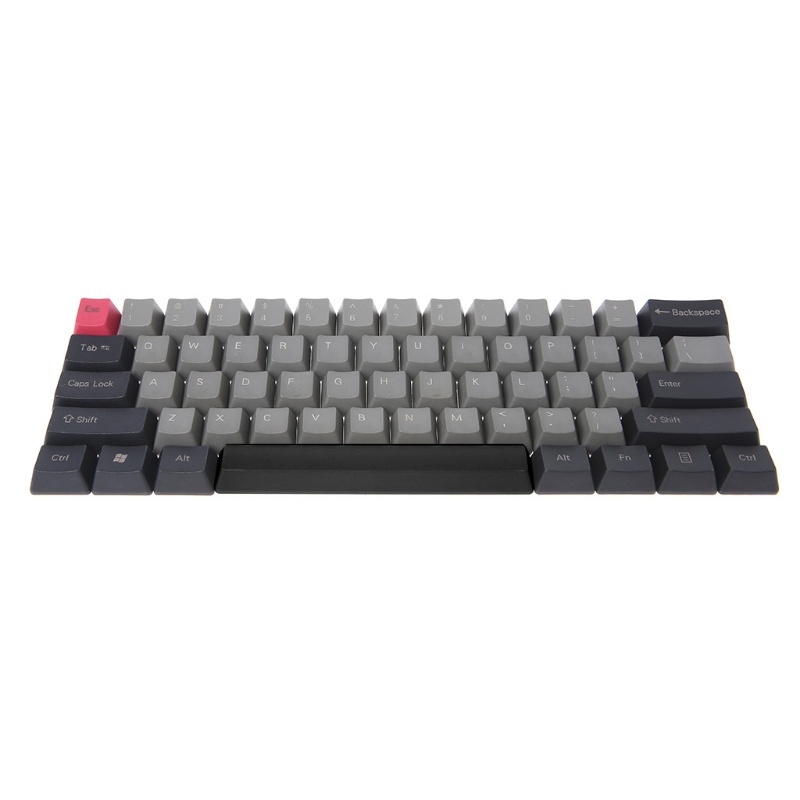Set 104 87 61 Phím Dày Màu Xám Đen Cho Bàn Phím Cơ