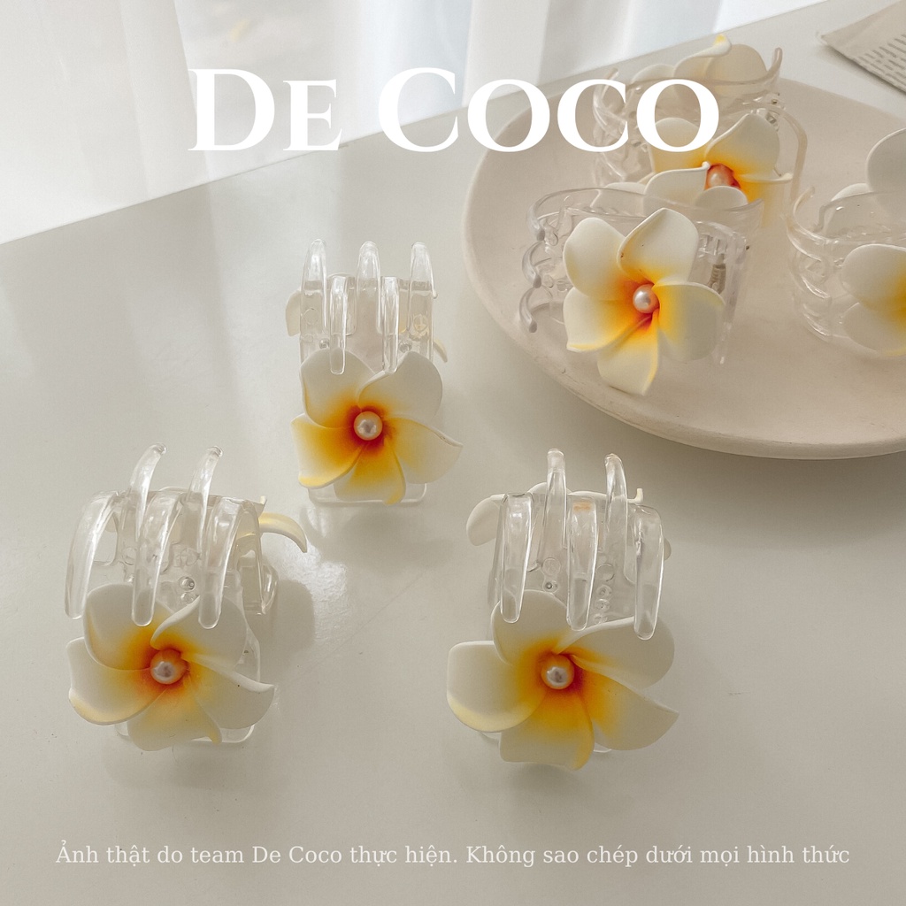 [Mã SKAMCLU8 giảm 10% cho đơn từ 100K] Búi tóc nụ hoa, chun buộc tóc hình nấm De Coco