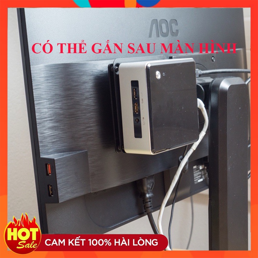 ❀[Nhỏ]Cây máy tính case PC mini Intel NUC J3455 Ram 4Gb 8Gb SSD 120G nhỏ gọn Gamming chơi game văn phòng giải trí phim 4 | BigBuy360 - bigbuy360.vn