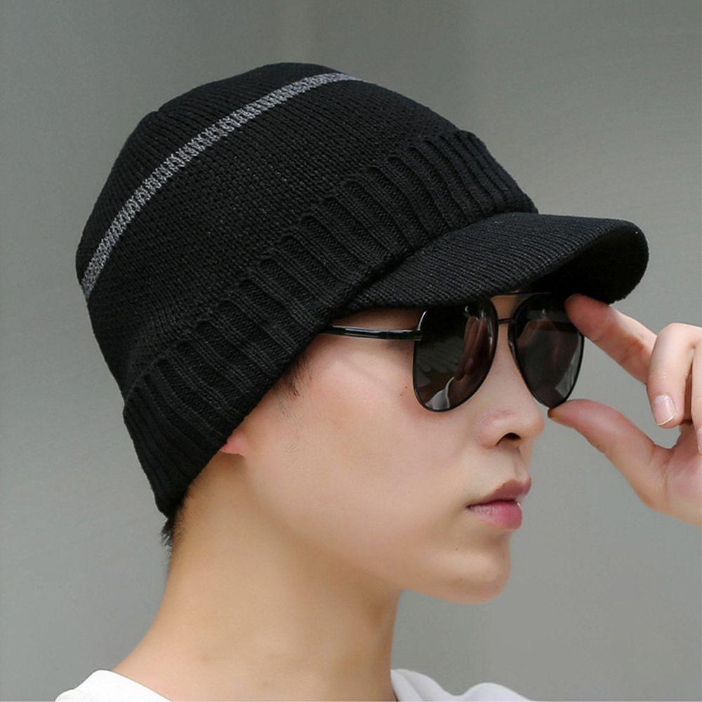 Set 2 Mũ Len Beanie Dày Dặn Giữ Ấm Cho Bé