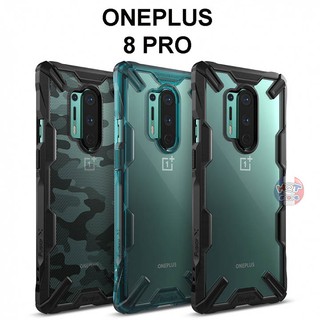 Ốp lưng chống sốc Ringke Fusion X OnePlus 8 Pro chính hãng - Hàng nhập khẩu