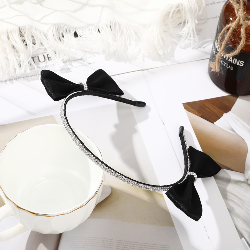 Cài tóc nữ đính nơ điệu đà thời trang phong cách Hàn Quốc