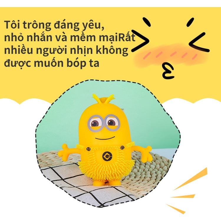 Đồ Chơi Bóp Tay Giảm Căng Thẳng Có Nhạc Họa Tiết Dễ Thương Sáng Tạo Cho Bé