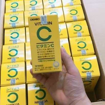 [Chính hãng Orihiro] Vitamin C Orihiro Tablets 300 viên nén 1000mg của Nhật, tăng sức đề kháng