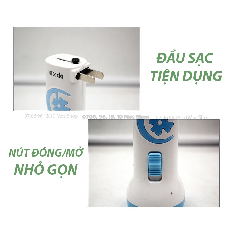 Đèn pin sạc điện cầm tay DP-9121A Mos Shop