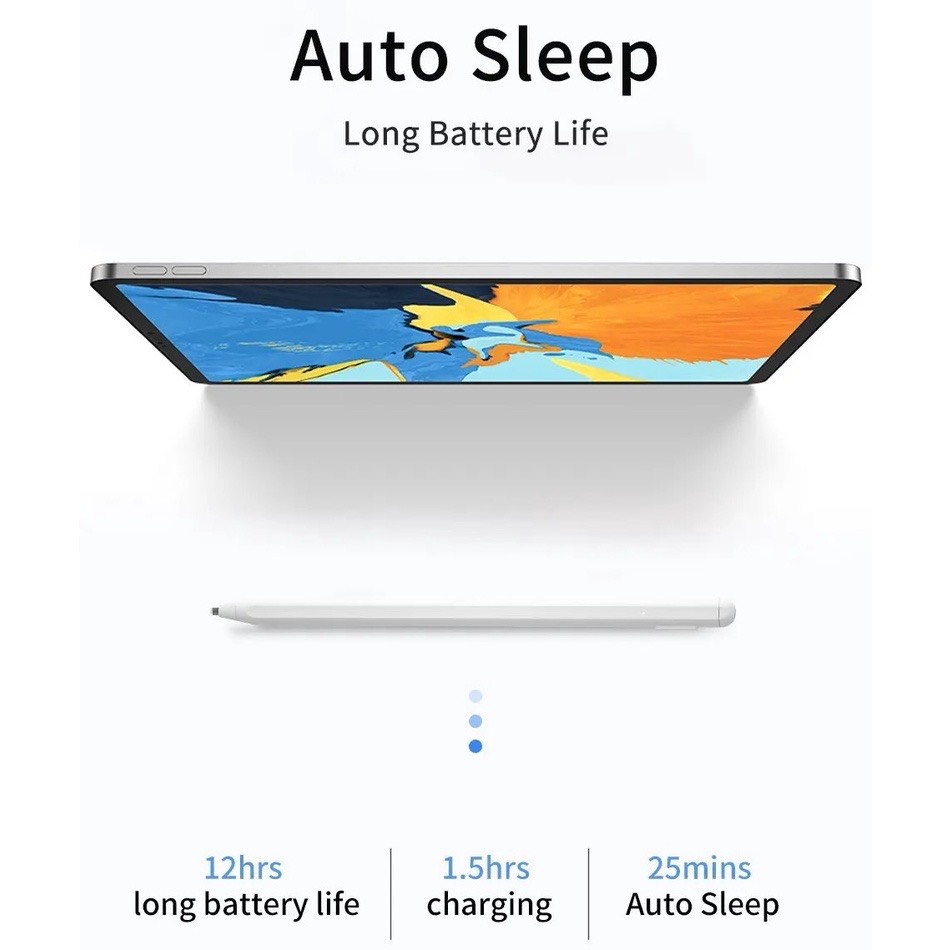 Bút cảm ứng WIWU Pencil Max cho Tablet , máy tính bảng , Smartphone , sử dụng trên mọi hệ điều hành