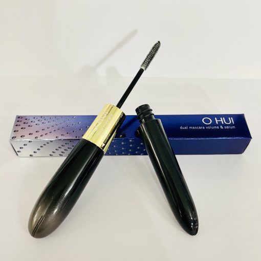 Mascara OHUI Dual Volume &amp; Serum 10gr - 2 đầu, cho làn mi cong quyến rũ