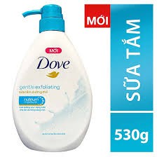 Sữa Tắm Dưỡng Thể Có Hạt Dove Tẩy Tế Bào Chết Chai 530g