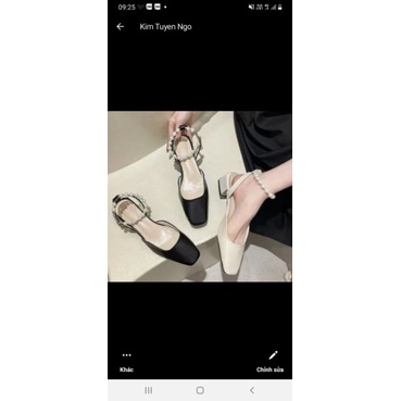 Giày nữ mũi vuông