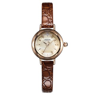 Đồng hồ nữ Julius JA-482B dây da mặt nhỏ hoa lệ