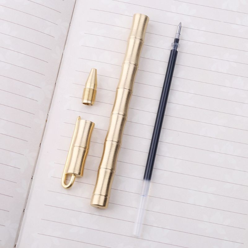 Bút Bi Hình Thân Tre Đồng Phong Cách Retro