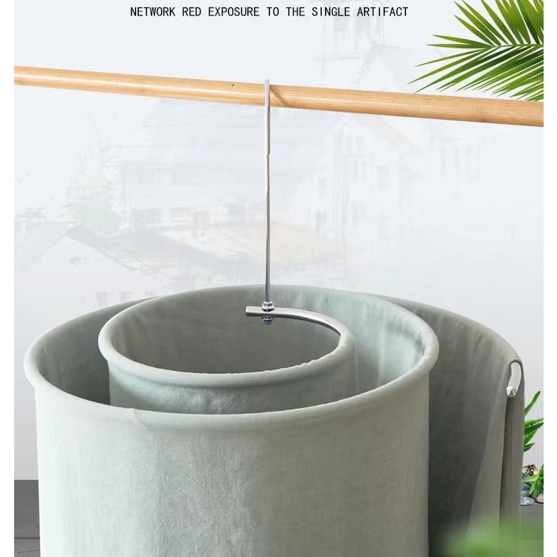 Móc Phơi Chăn Mền Dạng Xoắn Ốc Tiện Lợi