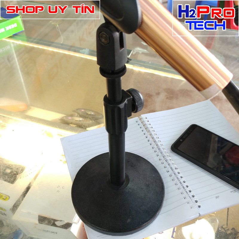 Chân Đế Micro Đứng Để Bàn Microphone Stand