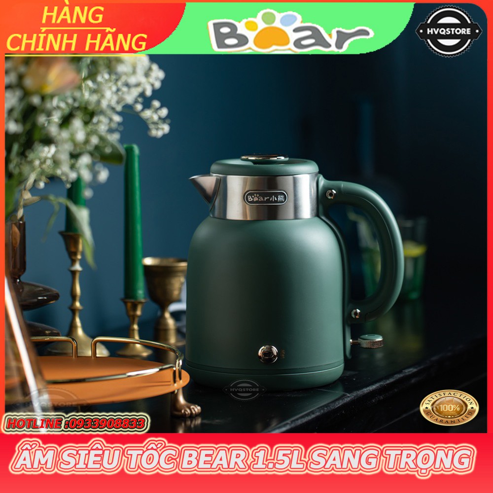 [CHÍNH HÃNG] ẤM SIÊU TỐC BEAR  ZDH C15C1 1.5L