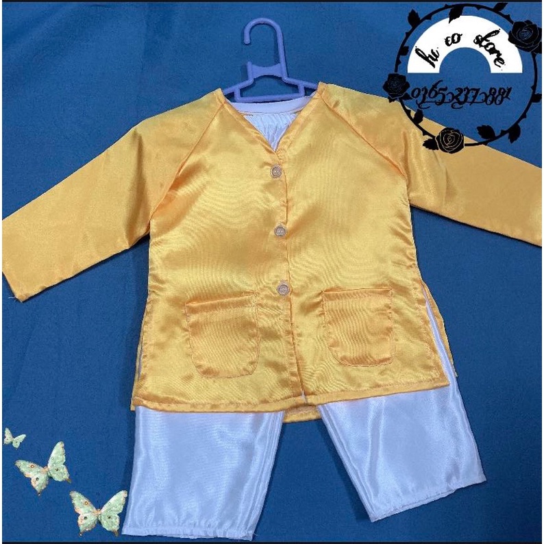 Áo bà ba trẻ em cho bé gái bé trai xinh xắn