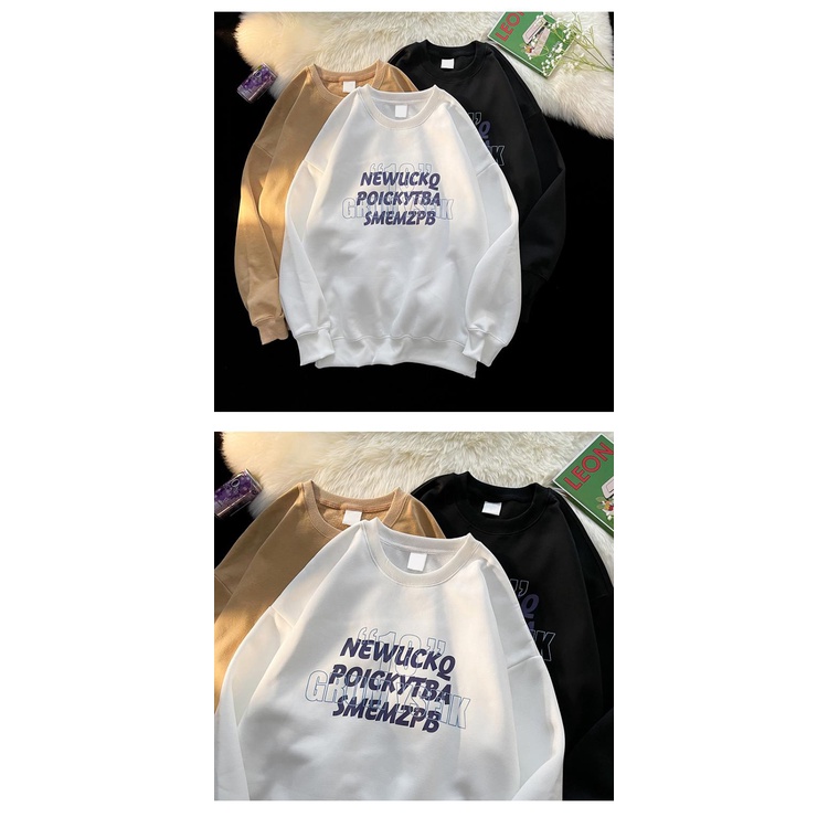 Áo sweater AOKANG tay dài cổ tròn thời trang xuân thu cho nam