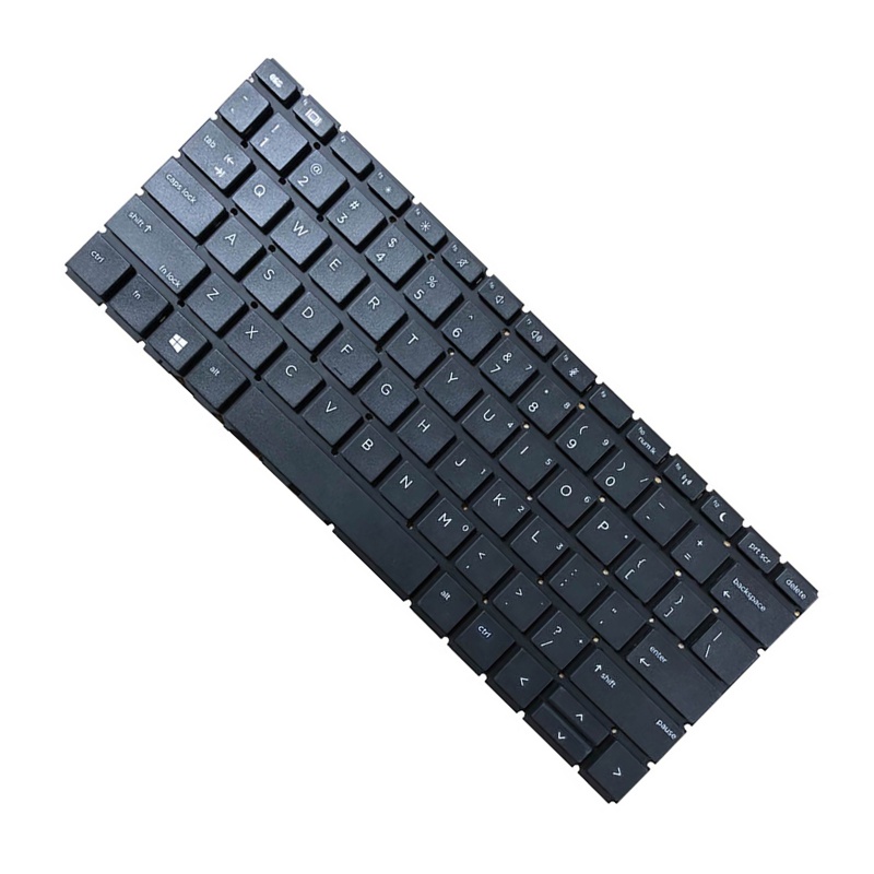Bàn Phím Tiếng Anh Màu Đen Có Đèn Nền Cho HP Pro Book 430 G6 435 G6 Series HSN-Q14C HSN-Q23C