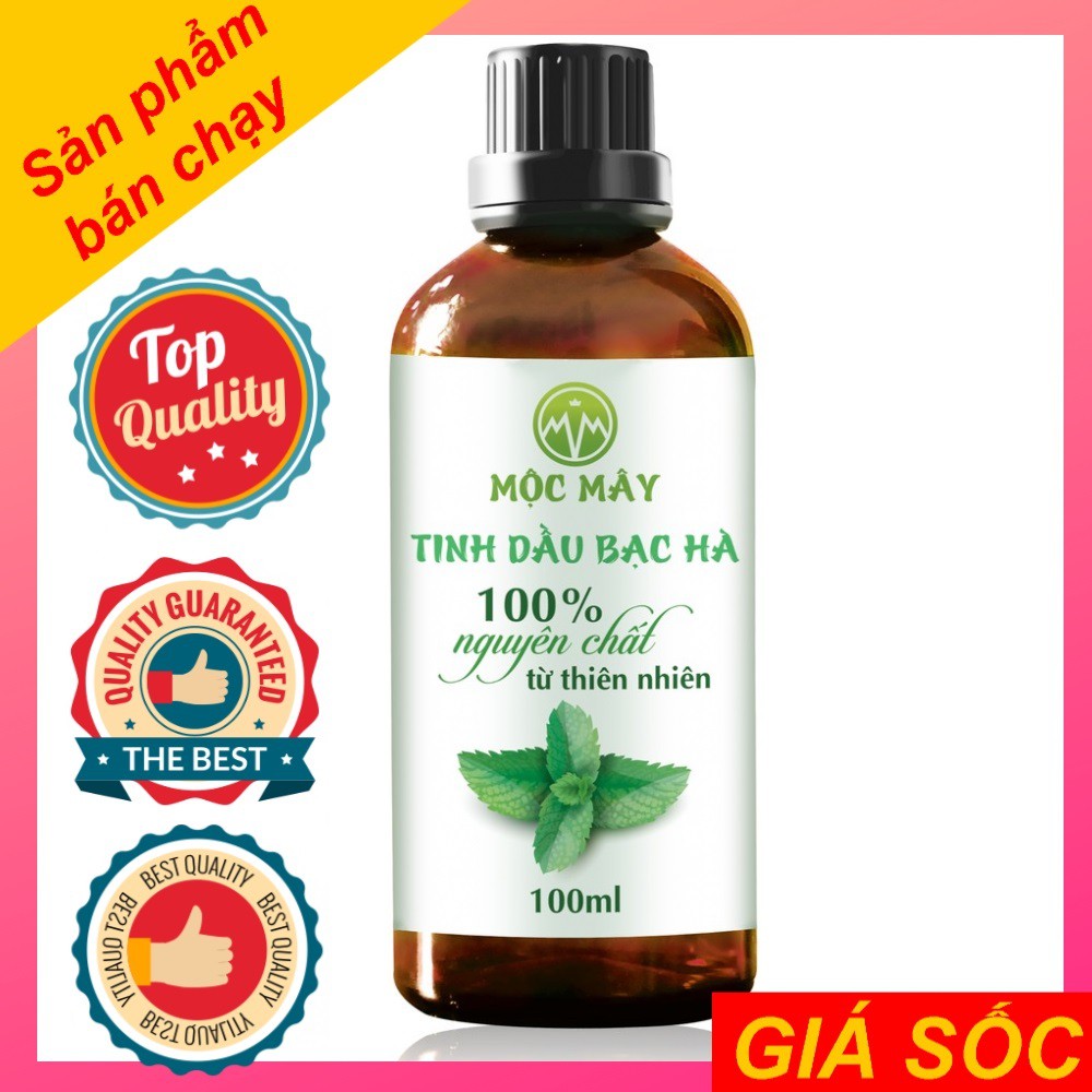 Tinh dầu Bạc Hà nguyên chất từ thiên nhiên Mộc Mây