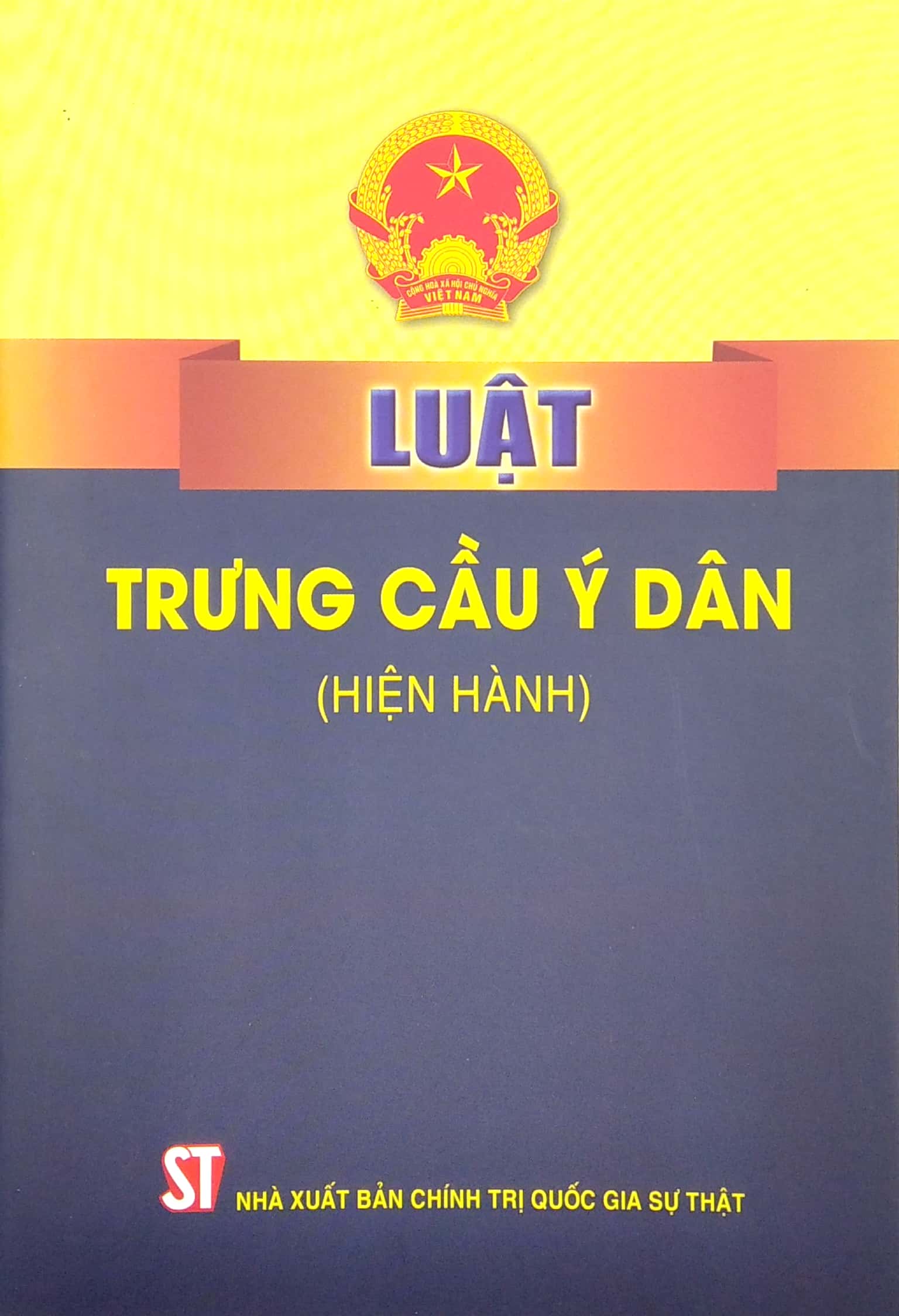 Sách Luật Trưng Cầu Ý Dân (Hiện Hành) | BigBuy360 - bigbuy360.vn