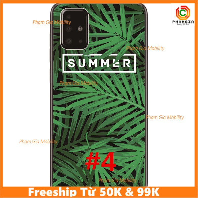 Ốp lưng hoa lá đẹp cho Samsung Galaxy A51