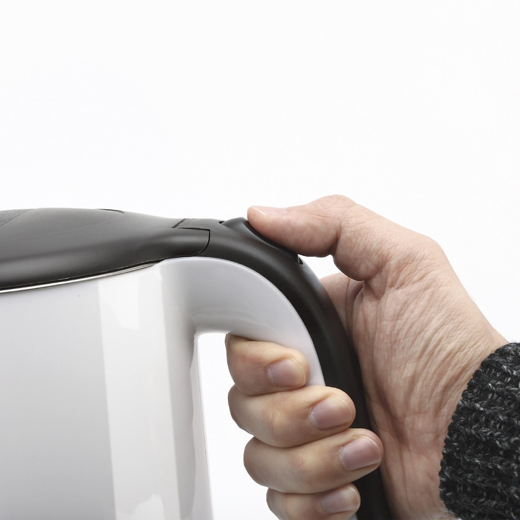 Bình Đun Siêu Tốc 2 lớp Lock&Lock EJK738WHT  - Trắng