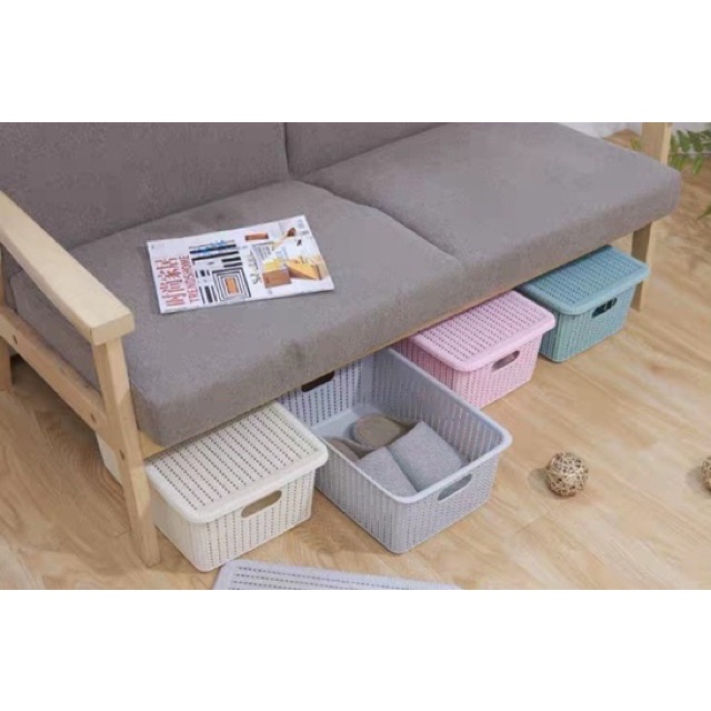[Kho sỉ]  Giỏ nhựa đựng đồ Hàn Quốc cao cấp