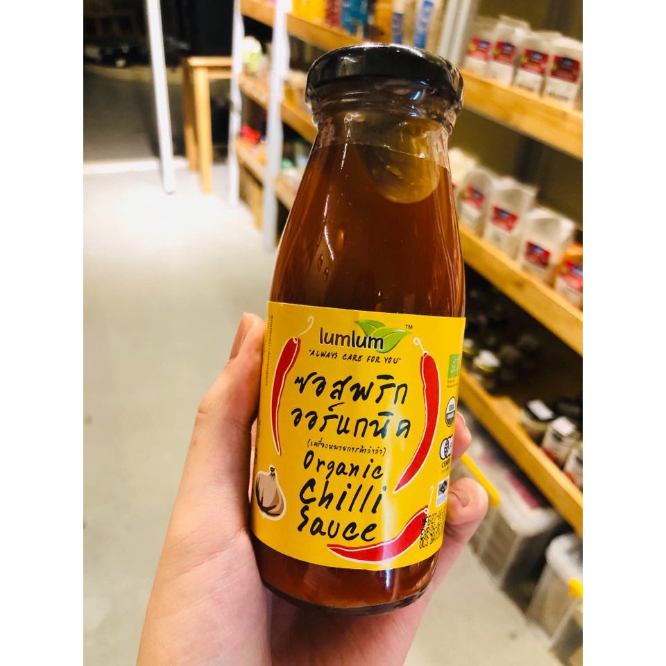 Tương Ớt Sriracha, Sốt Ớt Hữu Cơ Lumlum - 250g