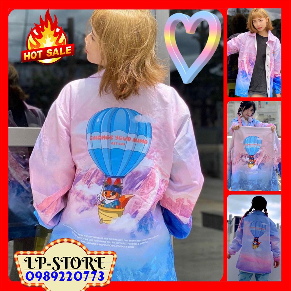 [FREESHIP] Áo Khoác Dù Nam Nữ Unisex - Áo Jacket Bomber MIND Loang Màu Cực Hot - Kèm DEAL Sốc ( có form rộng XL )