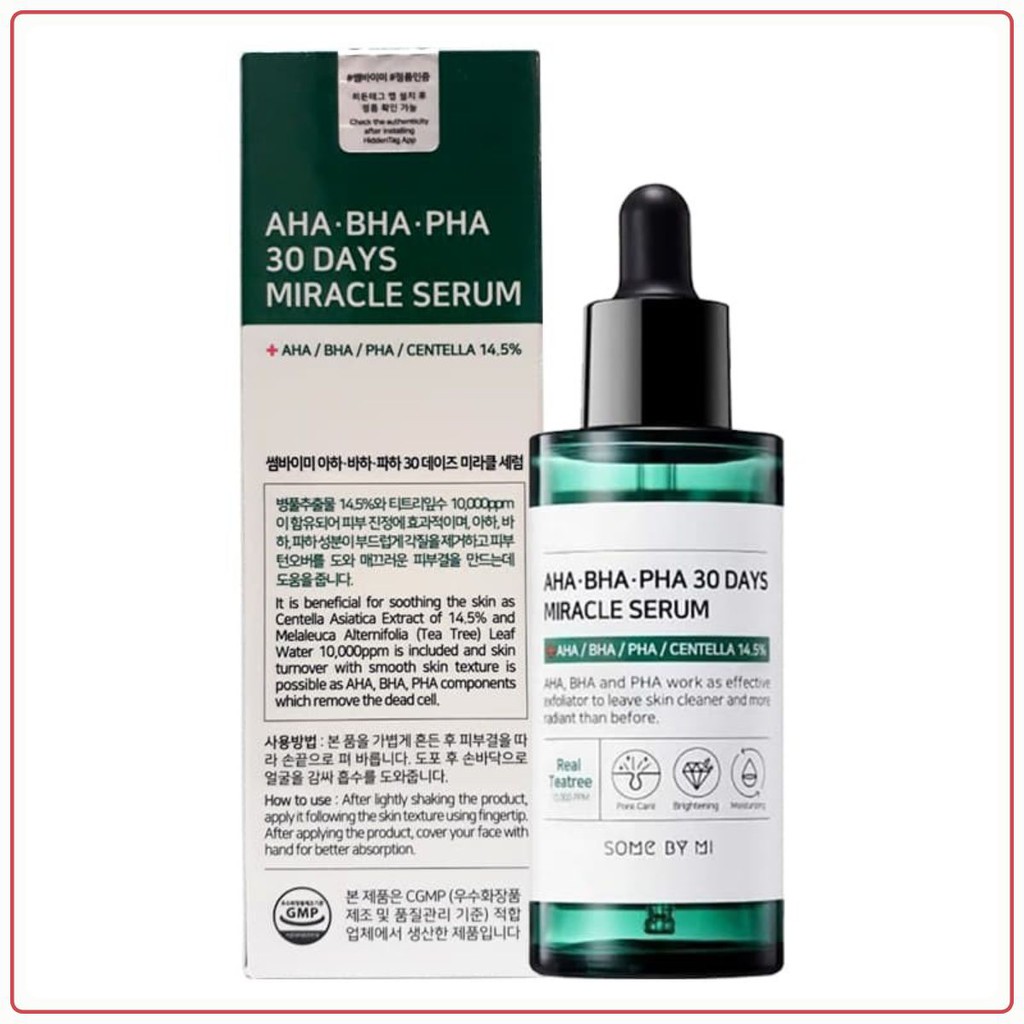 SERUM DƯỠNG DA Some By Mi AHA-BHA-PHA 30 Days Miracle 50ml | BigBuy360 - bigbuy360.vn